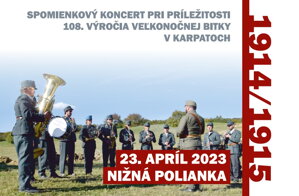 Pripravujeme spomienkový koncert venovaný udalostiam prvej svetovej vojny